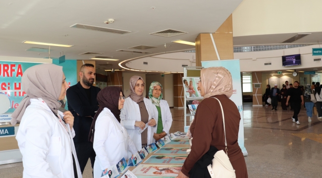 Dünya Aşı Haftası'nda Harran Üniversitesi Hastanesi'nden Farkındalık Etkinliği