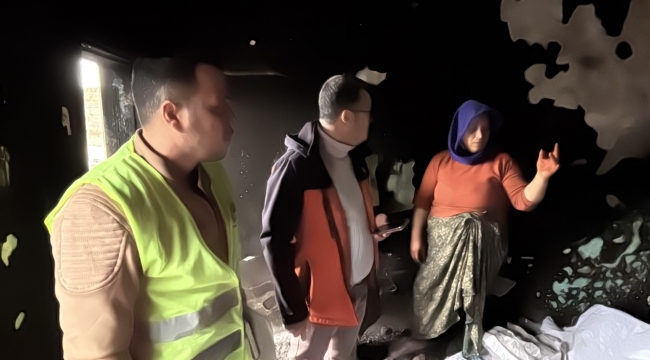 Evi Yanan Aileye Eyyübiye Belediyesi Sahip Çıktı