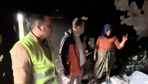 Evi Yanan Aileye Eyyübiye Belediyesi Sahip Çıktı