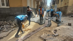 Eyyübiye'de Yol Çalışmaları Memnuniyetle Karşılanıyor