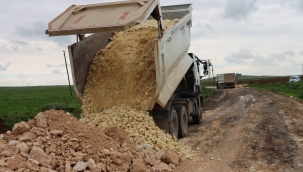 Eyyübiye Kırsalında Yollar Daha Güvenli Oluyor