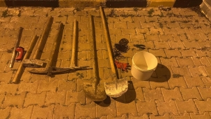 Harran'da define avcılarına suçüstü operasyon