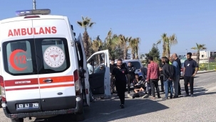 Harran'da Sabah Saatlerinde Korkutan Kaza