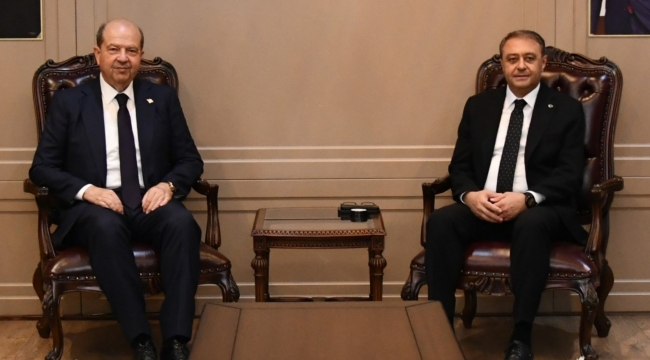 KKTC 5. Cumhurbaşkanı Tatar Şanlıurfa Valiliğini Ziyaret Etti