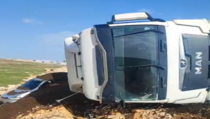 Küspe Yüklü Tır Faciaya Yol Açtı: Yaralılar Hastaneye Kaldırıldı