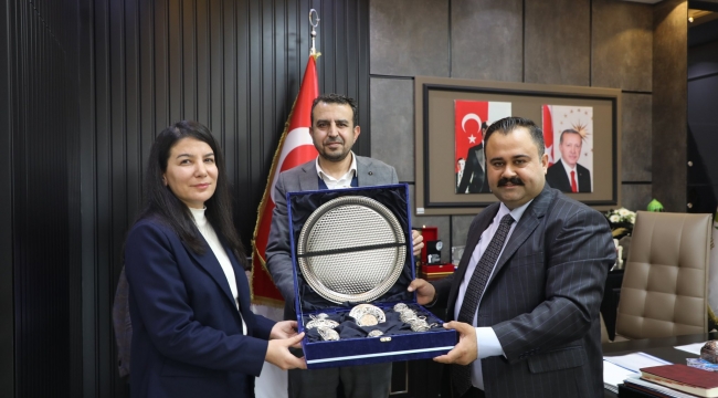 PTT Viranşehir Şube Müdürlüğü'nden Eş Başkan Serhat Dicle İnan'a Ziyaret