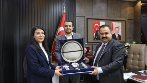 PTT Viranşehir Şube Müdürlüğü'nden Eş Başkan Serhat Dicle İnan'a Ziyaret