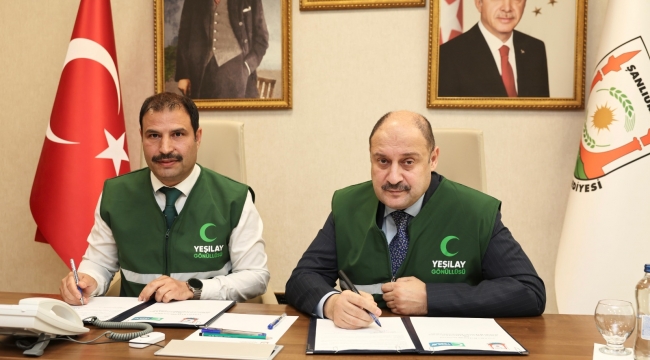 Şanlıurfa Büyükşehir Belediyesi İle Yeşilay Arasında İş Birliği Protokolü