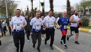 Şanlıurfa'da 11 Nisan coşkusu koşuyla taçlandı 