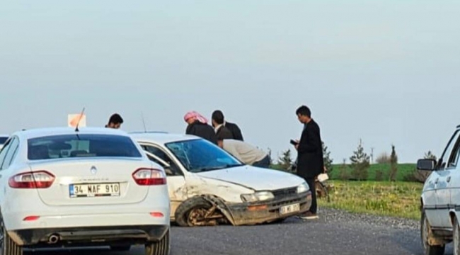 Şanlıurfa'da Korkutan Çarpışma: 2 Kişi Yaralandı