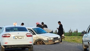 Şanlıurfa'da Korkutan Çarpışma: 2 Kişi Yaralandı