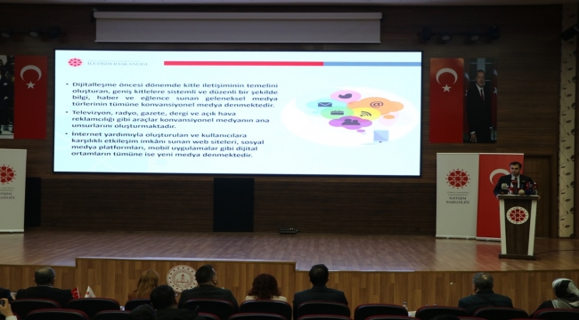 Şanlıurfa'da Medya ve Kurumlara Yeni Medya Eğitimi