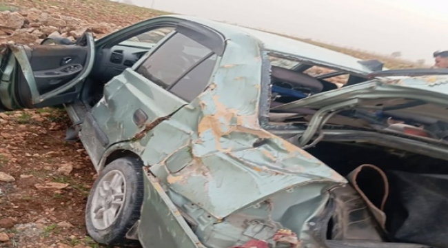 Şanlıurfa'da Ölümden Döndüler! Araç Hurdaya Döndü
