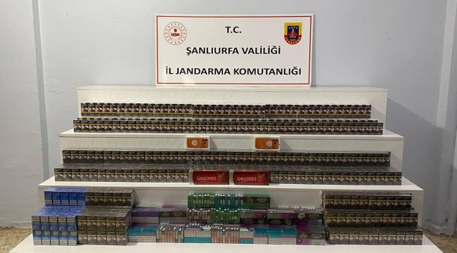 Urfa'da Kaçak Sigara ve Çay Operasyonu: 26 Gözaltı