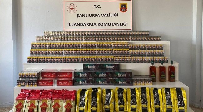 Urfa'da Kaçak Ürünlere Büyük Baskın