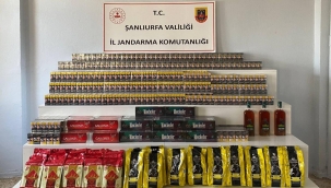 Urfa'da Kaçak Ürünlere Büyük Baskın