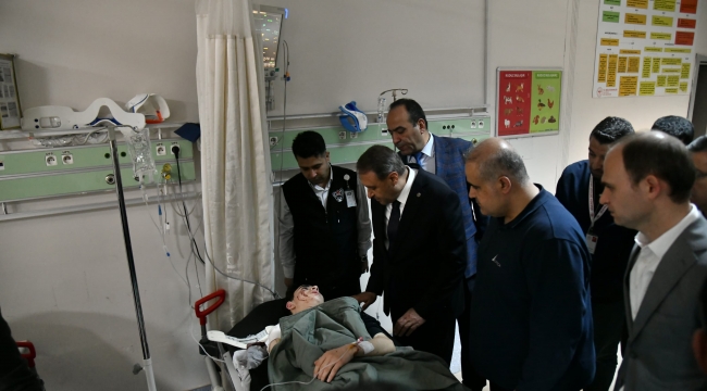 Vali Hasan Şıldak, Saldırının Yaşandığı Okulda İncelemelerde Bulundu