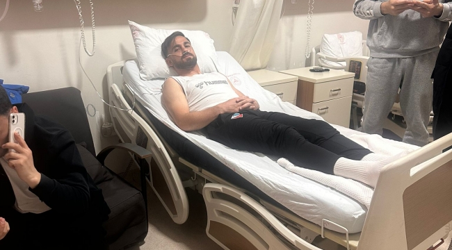 Viranşehir Belediyespor Kaptanı Emrah Turan Sakatlandı Hastande Müşade Altına Alındı