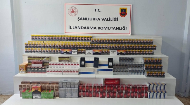 Viranşehir'de Kaçakçılık Operasyonu! Binlerce Ürün Ele Geçirildi
