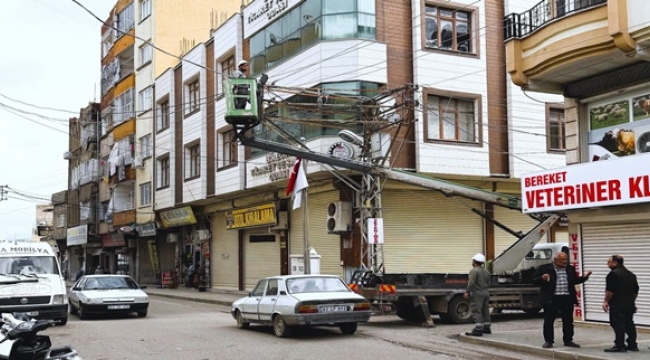 Dicle Elektrik'ten Şanlıurfa'da Fırtına Mesaisi