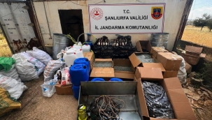 Eyyübiye'de Sahte Alkol İmalathanesine Baskın