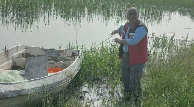Karaköprü'de Su Altı Operasyonu! Kaçak Avcılık Önlenildi