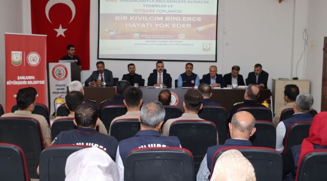 Şanlıurfa Büyükşehir Belediyesi Anız Yangınlarına Karşı Teyakkuzda