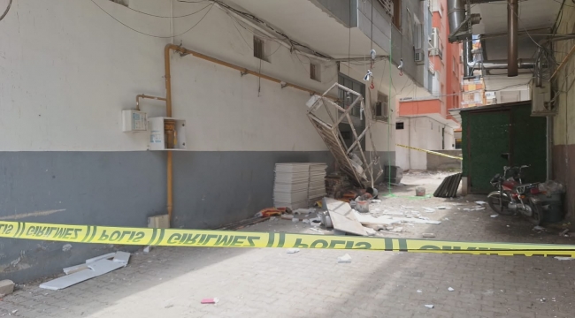 Şanlıurfa'da İnşaatta Facia Ucuz Atlatıldı