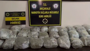 Şanlıurfa'da Narkotik Operasyonu: Araçtan Çıkan Miktar Şoke Etti