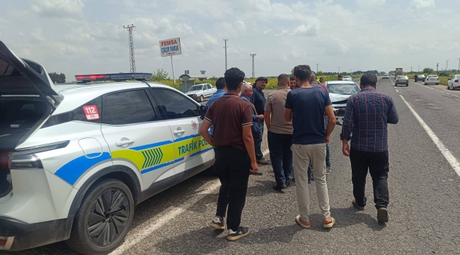 Şanlıurfa'da "Ölüm Yolu"nda Korkutan Kaza