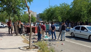 Siverek'te Otomobil ile Motosiklet Çarpıştı!