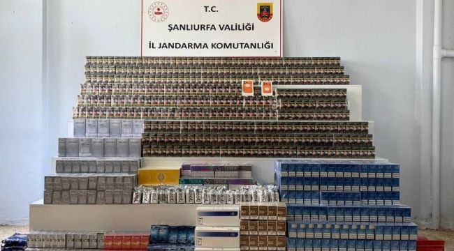 Viranşehir'de gümrük kaçağı ele geçirildi