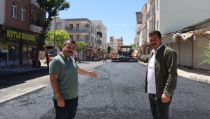 Viranşehir Uğur Boran Caddesi'nde Asfalt Sevinci