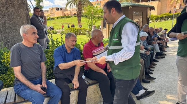Yeşilay Şanlıurfa Sahada! Bağımlılığa Karşı El Ele Yürüdüler