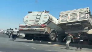 Akçakale Yolunda Kaza! Şarampole Uçan Araçlar Korkuttu