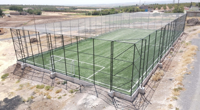 Başkan Canpolat'tan 15 Kırsal Mahalleye Daha Spor Yatırımı