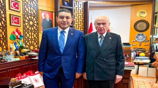 Başkan Özyavuz Devlet Bahçeli'yi Ziyaret Etti