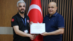 Dakikalarla Yarıştılar, Hayat Kurtardılar: 112 Ekibine Teşekkür Belgesi