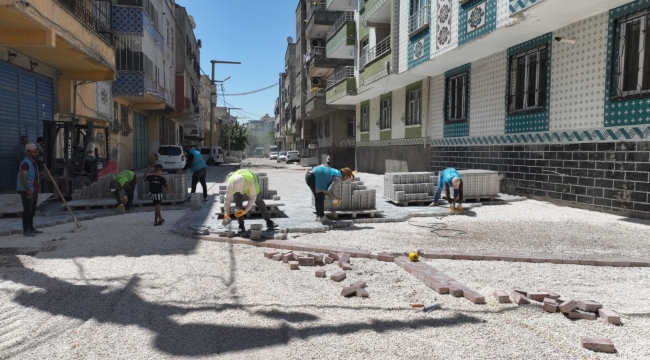 Eyyübiye'de Yol Yapım Seferberliği Hız Aldı