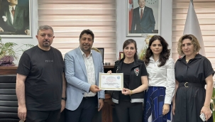 Haliliye Ağız ve Diş Sağlığı Hastanesi'nde Teşekkür Töreni