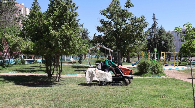 Haliliye'de Parklar Yenileniyor, Yeşil Alanlar Modernleşiyor