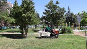 Haliliye'de Parklar Yenileniyor, Yeşil Alanlar Modernleşiyor