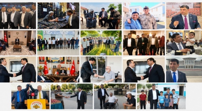 Halkın İçinden Bir Siyasetçi: Halil Aslan Dur Durak Bilmiyor