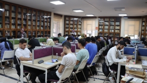 Şanlıurfa Büyükşehir Belediyesi Kütüphaneleri YKS Adaylarının Gözdesi Oldu