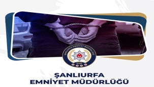 Şanlıurfa'da 20 Yıl 4 Ay 15 Gün Cezalı Hükümlü Yakalandı