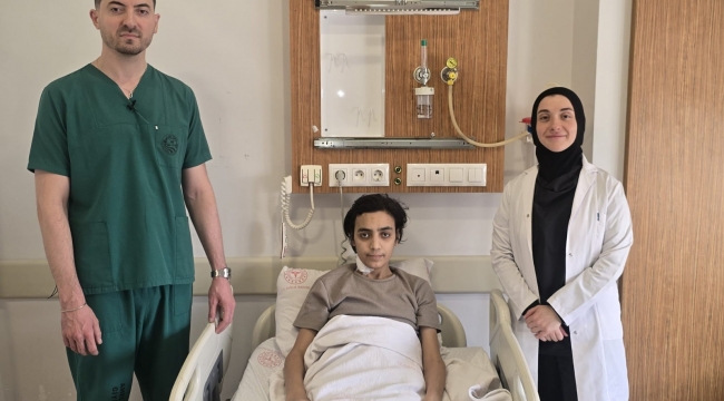Şanlıurfa'da 8 Santimetrelik Dev Beyin Tümörü Kapalı Yöntemle Alındı