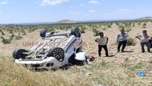 Şanlıurfa'da Evde Sağlık Hizmeti Veren Araç Kaza Yaptı