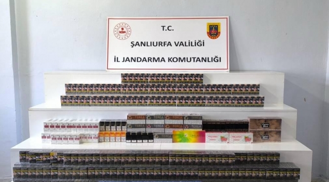 Şanlıurfa'da Kaçakçılığa Darbe! Jandarma Operasyonla Şok Etti