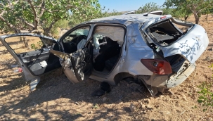 Şanlıurfa'da otomobil takla attı! Sürücü ağır yaralandı