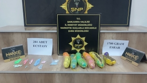 Şanlıurfa polisinden uyuşturucu operasyonu: 5 gözaltı, çok sayıda uyuşturucu ele geçirildi
